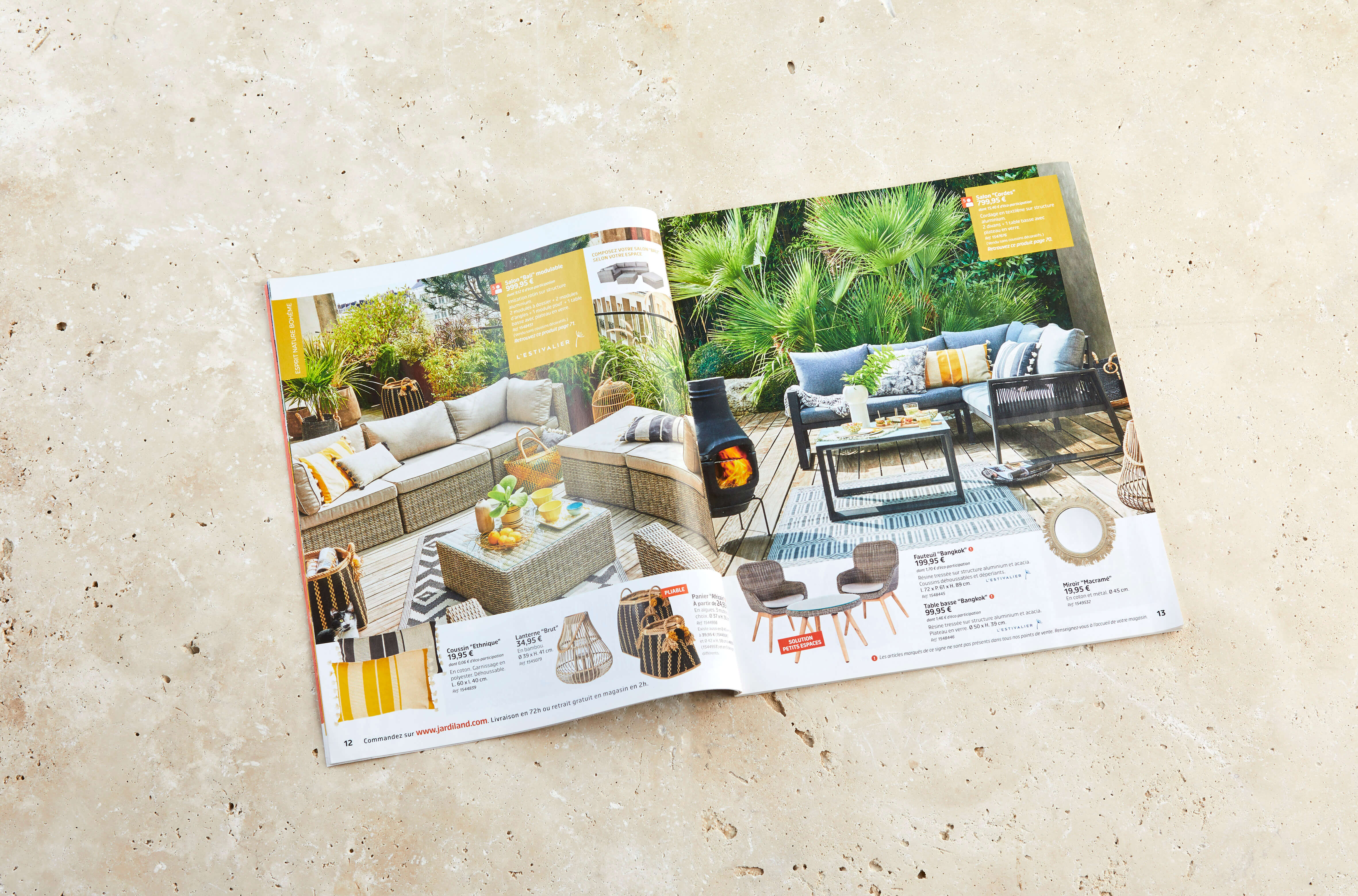 Catalogue d'ameublement et de décoration